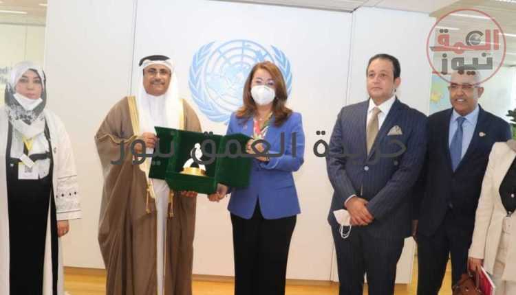 "العسومي" يوقع أول اتفاقية من نوعها بين البرلمان العربي والأمم المتحدة