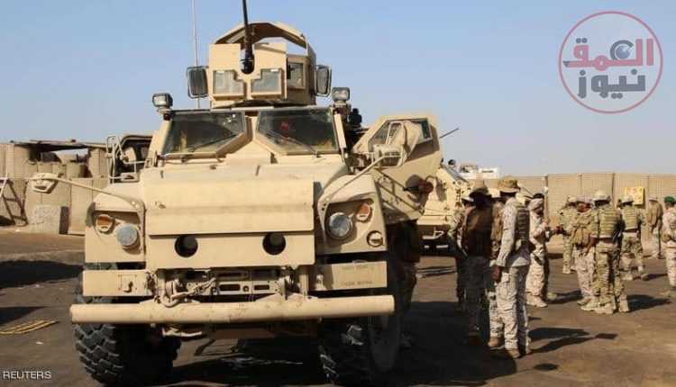 إعادة انتشار تموضع القوات العسكرية للتحالف والقوات اليمنية التابعة للحكومة اليمنية