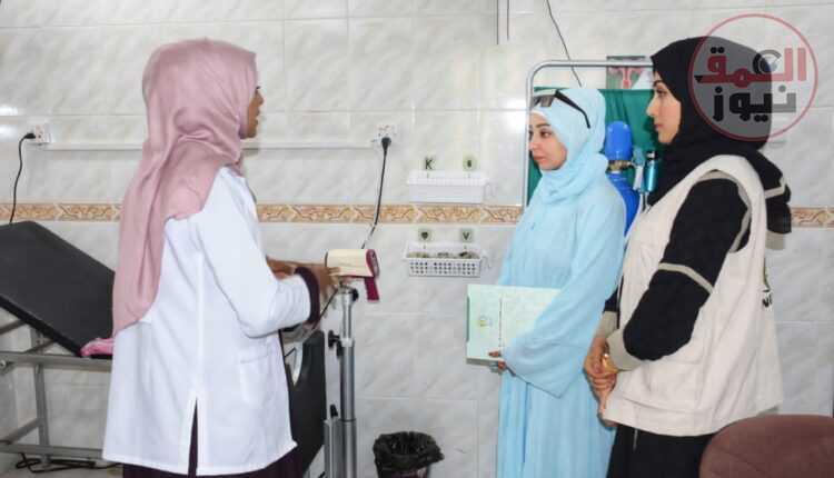 " ممثلة المركز العربي الأوروبي " تجري زيارة لمؤسسة مكافحة السرطان باليمن