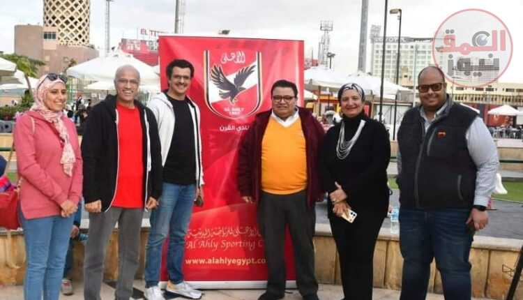 " علاء الدين " تطلق أجواء البهجة والمرح لأطفال النادي الأهلى