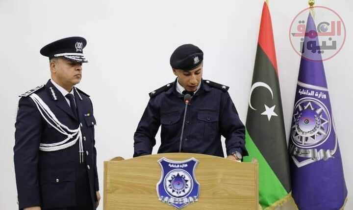 وزير داخلية ليبيا يلتقي خريجي الدفعة 36 من كلية ضباط الشرطة