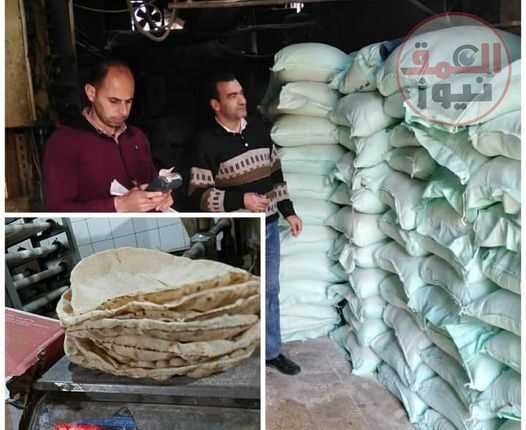 ضبط مخبز ببيع دقيق بلدي مدعم وتحرير ٣١ محضر لمخابز بلدية مخالفة بالبحيرة