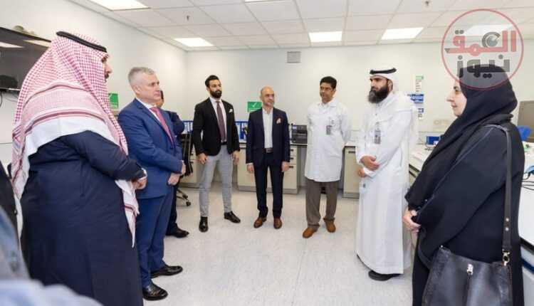 وزارة الصحة السعودية و"بريستول مايرز سكويب" تزوران المختبر الإقليمي وبنك الدم المركزي في الرياض