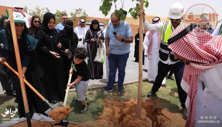 " حي العريجاء " بالمملكة العربية السعودية يشهد فعاليات برنامج الرياض الخضراء