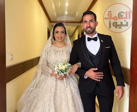 الاعلامي محمد شاهين يهنئ العروسين بالزفاف السعيد