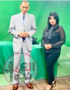 ابوخزيم مع الإعلامية شيرين ادريس في اخبار القاهرة