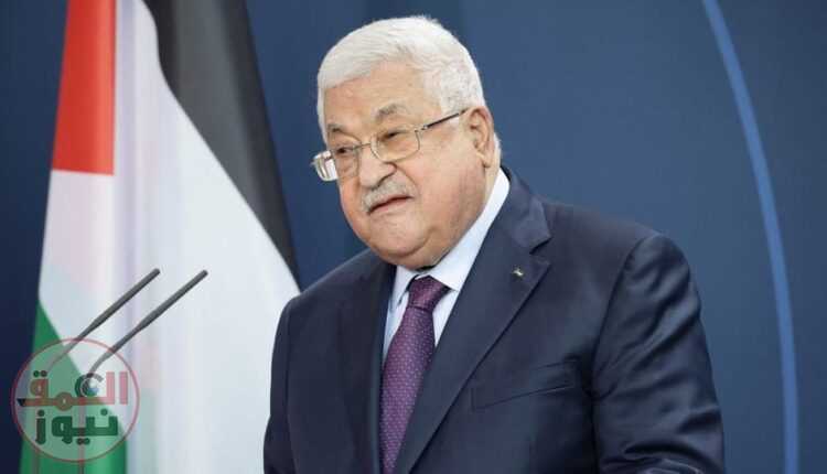 الرئيس الفلسطيني "محمود عباس" يلقي كلمة امام مؤتمر "الاستجابة الطارئة في غزة"