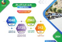 إنفوجراف يوضح جهود جهاز حماية المستهلك خلال ٢٠٢٤ تنفيذ ٣١٢ حملة والمرور على ٢٩٤٣ منشأة تجارية وصناعية