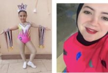 يارا حُسام بطلة جمهورية جمباز تحت سن 8 سنوات